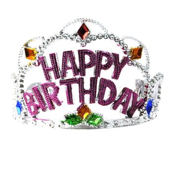 Корона HAPPY BIRTHDAY - Модель 3 (12 шт.)