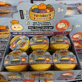 RAGE - Squishy Bun Dumplings ВЕЛИКІ - ONE SET PU FOAM SQUISHY EDITION (12 шт.)
