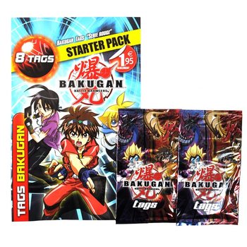 BAKUGAN - Стартовий набір 8 Тегів (100 шт.)