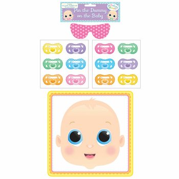 ГРА ДЛЯ BABY SHOWER - STICK THE DUMMY (12 штук)