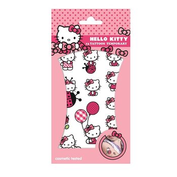 Тимчасові Татуювання HELLO KITTY - Розм. 20 x 10 см (10 шт.)