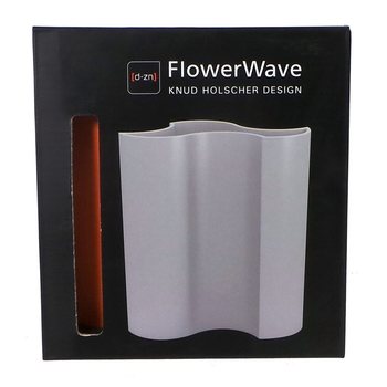 D-ZN - Ваза для квітів Flowerwave - Помаранчева (1 шт.)