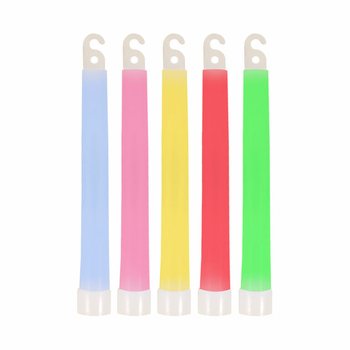 ХІМІЧНІ СВІТЛОВІ ПАЛИЧКИ GLOW STICK - 15СМ ЗІ ШНУРКОМ - МІКС КОЛЬОРІВ (25 шт.)