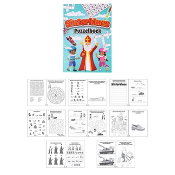 Книжка з Головоломками Sinterklaas (набір 48 шт.)