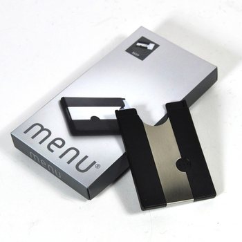 MENU - Картхолдер із затискачем для грошей та звуковим сигналом (1 шт.)