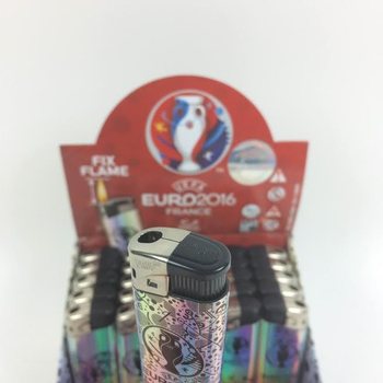 Електричні запальнички UEFA EURO 2016 у дисплеї - 50 шт (Розпродаж)
