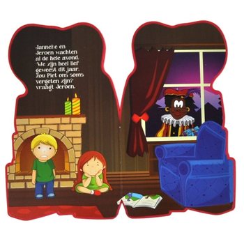 Велика Книга з Піни 'Piet' Помічник Святого Миколая 30 см (11 шт.)