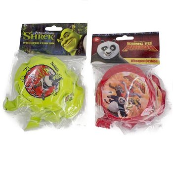 Подушка-Пердушка 2 шт. SHREK / KUNG FU PANDA (12 пак. по 2)