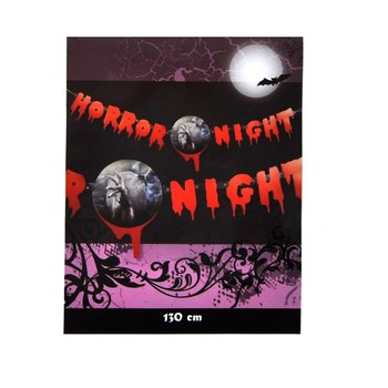 ГІРЛЯНДА З ЛІТЕР "HORROR NIGHT" 130 СМ (2 шт.)