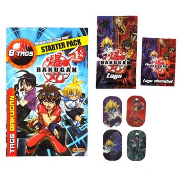 BAKUGAN - Стартовий набір 8 Тегів (100 шт.)