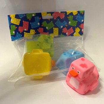 Геймерські качечки мікс - Качечки для ванни 6x5 см (4 штуки)