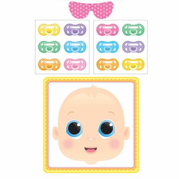 ГРА ДЛЯ BABY SHOWER - STICK THE DUMMY (12 штук)