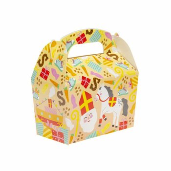 Коробочки для частувань Святий Миколай 12x12.5x6 см (12 шт.)