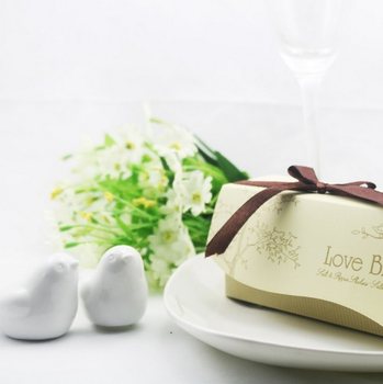 Сільничка та Перечниця "LOVE BIRDS" Весільний Подарунок (5 шт.)