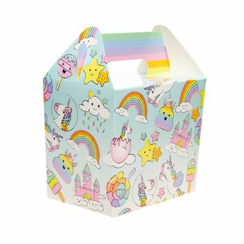 Коробочка для Дитячого Меню / Подарункова Коробочка Єдиноріг 14x10x17 см (12 шт.)