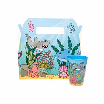 Менюбокс Море / Океан - 22.5 x 12 x 9.5 см (24 шт.)