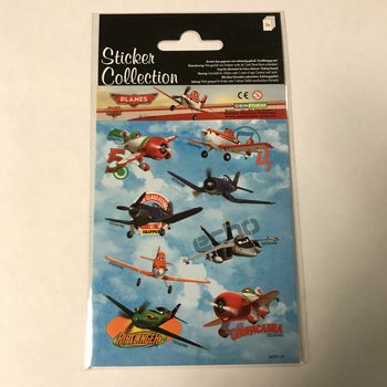 Аркуші з Наклейками Disney Planes 16 x 9 см (10 шт.)