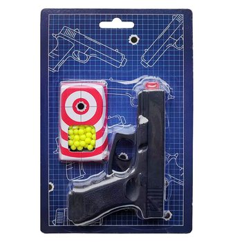 Іграшковий пістолет BB GUN 13см [ до 0.08Дж ] (6 шт.)