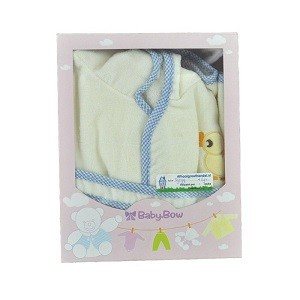 Дитячий Халат BABY BOW Жовтий / Синій