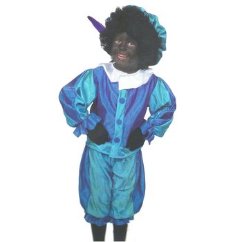 Карнавальний костюм Zwarte Piet для хлопчиків – Розмір 110 (4-6 років)