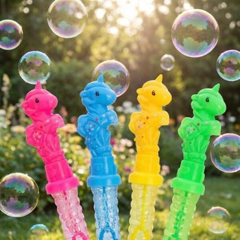 Великі мильні бульбашки паличка 35 см - Єдиноріг / Unicorn у дисплеї (24 шт.)