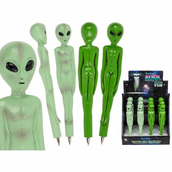Кулькові ручки Alien 3D у дисплеї (12 шт.) - МЕГА ДЕШЕВО