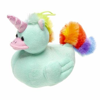 ПЛЮШЕВИЙ UNIDUCKZ - КАЧКА-ЄДИНОРІГ - МІКС КОЛЬОРІВ - 12x24x17 СМ (8 шт.)