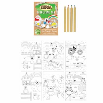 ECO FRIENDLY - Набір для малювання Ферма (25 шт.)