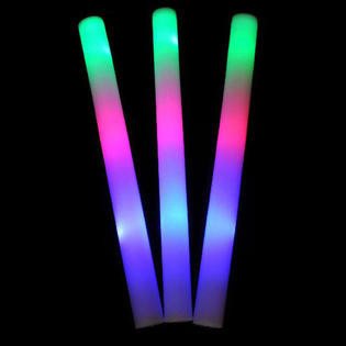 LED Палички з Піни - Багатоколірні у Дисплеї (24 шт.)