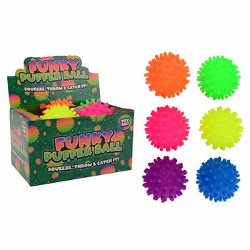 Дисплей з голчастими м'ячиками Puffer Ball (12 шт.)