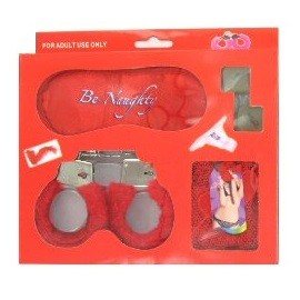 ЕРОТИЧНИЙ ПОДАРУНКОВИЙ НАБІР BE NAUGHTY (3 шт.)