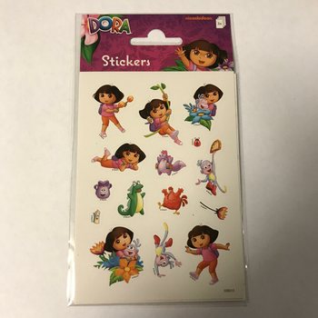 Набір наклейок Даша (Dora): 16 х 9 см (10 шт.)