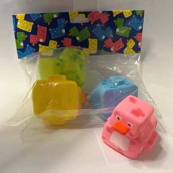 Геймерські качечки мікс - Качечки для ванни 6x5 см (4 штуки)