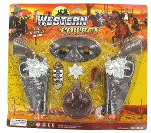 ІГРОВИЙ НАБІР КОВБОЙ WESTERN (6 шт.)