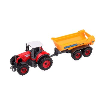 FARM MASTER - ІГРОВИЙ НАБІР ТРАКТОРІВ DIE-CAST - МІКС (12 шт.)