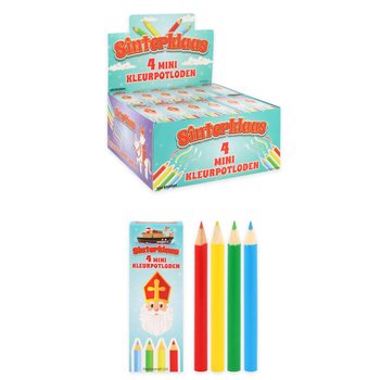 Кольорові олівці Sinterklaas (Святий Миколай) 4 шт. в дисплеї (120 шт.)