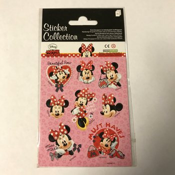 Набір наклейок Disney Minnie Mouse - 16 x 9 см (10 наборів)