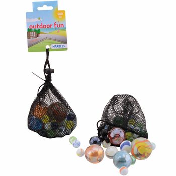 OUTDOOR FUN - КУЛЬКИ МАРБЛС У МІШЕЧКУ, 500 ГРАМІВ (6 шт.)