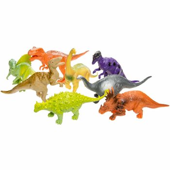 Dinosaur World: Набір із 8 Великих Фігурок Динозаврів