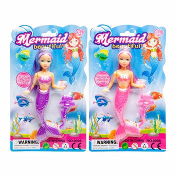 Лялька-русалка MERMAID на картці (12 шт.)