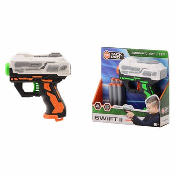 Пістолет з м'якими кулями Tack Pro Swift II та 6 дротиків