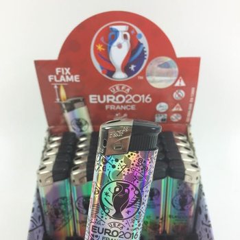 Електричні запальнички UEFA EURO 2016 у дисплеї - 50 шт (Розпродаж)