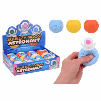 М'ячик-антистрес Astronaut Squeezy Moon Ball - У дисплеї (12 шт)