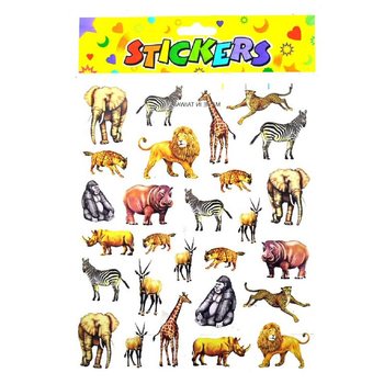 Веселі Стікери (48 шт.) - Наклейки Оптом