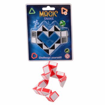 MAGIC SNAKE - 3D ПАЗЛ-ЗМІЙКА НА КАРТІ (24 шт.)