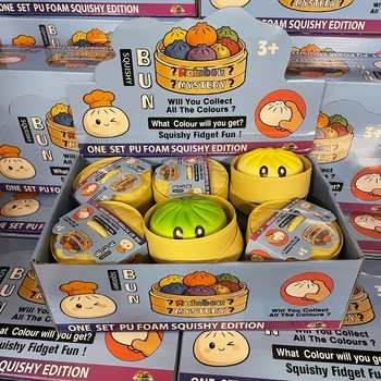 RAGE - Squishy Bun Dumplings ВЕЛИКІ - ONE SET PU FOAM SQUISHY EDITION (12 шт.)