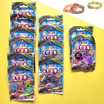 CRAZE LOOPS LOOM - СЮРПРИЗ-ПАКЕТИ - В ДИСПЛЕЇ (12 штук)