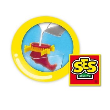 SES Гіпсові фігурки та розфарбовування - Кінь з гривою (1 шт.)
