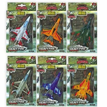 Металеві літаки F16 Die-Cast (6 шт.)