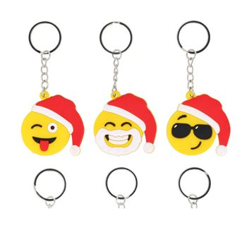 РІЗДВЯНІ БРЕЛОКИ SMILEY (12 шт.)